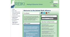 Desktop Screenshot of animalreikialliance.com